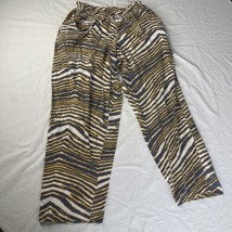 Minnesota Swarm Lacrosse￼ Zubaz Sz M Pants Vtg Purple/ Blue Yellow Vikings - £21.47 GBP