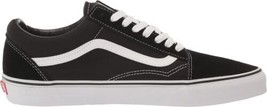 Vans Unisex Adult Old Skool Low-top Sneakers Color-Black Size-M5.5W7 - £69.22 GBP