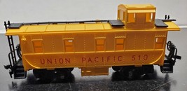 Tyco Ho Scale Union Pacific 510 Yellow Caboose Railroad car - £7.25 GBP