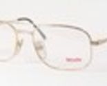 Vintage NiGuRa N 0458 A Gold UNIQUE RARE EYEGLASSES GLASSES FRAME 57-19-... - $46.10