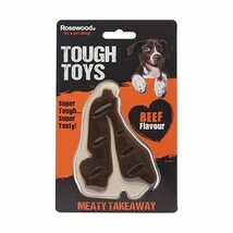 Rosewood Meaty Meat Takeaway Steak Dog Toy  - €16,62 EUR