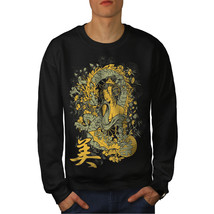 Wellcoda Dragon Asia Japan Mens Sweatshirt, Traditional Casual Pullover Jumper - £24.06 GBP+