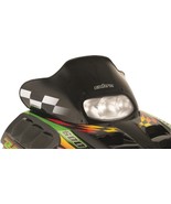 POWERMADD BY COBRA 13 in. Low Black/White Windshield, Arctic Cat ZRT ll-... - $150.00