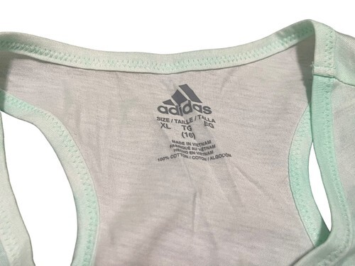 Adidas Girls Tank Top Size XL(16) NWT Item image 4