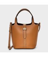 A New Day Mini Tulip Tote Handbag Crossbody Strap Tan Faux Leather - €18,89 EUR A New Day Mini Tulip Tote Handbag Crossbody Strap Tan Faux Leather - €18,89 EUR