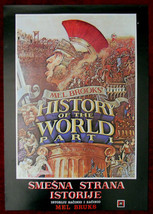 ORIGINAL Poster Movie Mel Brooks History of the World Comedy Rome Yugoslavia - £41.85 GBP