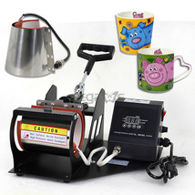 Various Mug Attachment 11/12Oz Latte Heat Press Transfer Machine Stainle... - £91.13 GBP