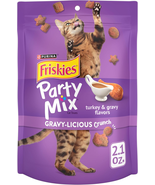 Purina  Cat Treats, Party Mix Gravy-Licious Crunch Turkey and Gravy Fla - $43.55