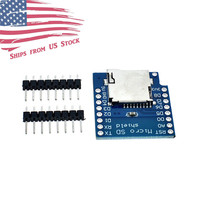 Micro Sd Tf Card Shield For Wemos D1 Mini Wifi Esp8266 Arduino Compatibl... - $11.39