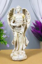 Holy Archangel Saint Gabriel Statue 5&quot;Tall Power Of God And Patron of Ba... - $23.81 CAD