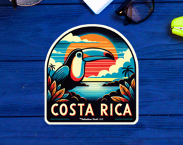 Costa Rica Pura Vida Sticker Decal Vinyl Tropical 3.25&quot; Toucan Souvenir - $5.44