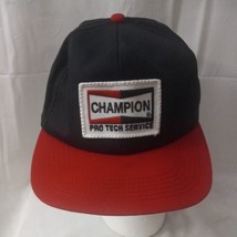 Vintage Champion Pro Tech Service Hat Adjustable K-Products Made in USA Patch  - £19.43 GBP
