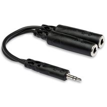 Hosa YMM-232 3.5 mm TRS to Dual 3.5 mm TRSF Y Cable - $187.72 MXN