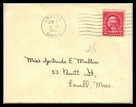 1931 US Cover - Lowell, Massachusetts to Lowell, MA B19 - $2.96