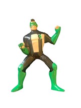 1999 DC Comics Jack in Box Green Lantern Happy Meal Toy Figure Ring Lights Up - £8.82 GBP