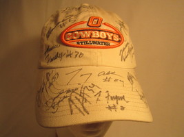 Men&#39;s Cap AUTOGRAPHED Oklahoma State COWBOYS 2000 Size: Adjustable [Z164f] - £28.35 GBP