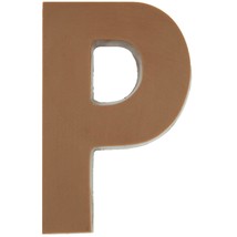 Philadelphia Candies Solid Milk Chocolate Alphabet Letter P, 1.75 Ounce Gift - £7.78 GBP