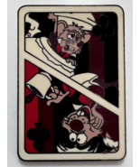 Disney Alice in Wonderland 2011 March Hare and Dormouse Playing Card Pin - $40.69 CAD