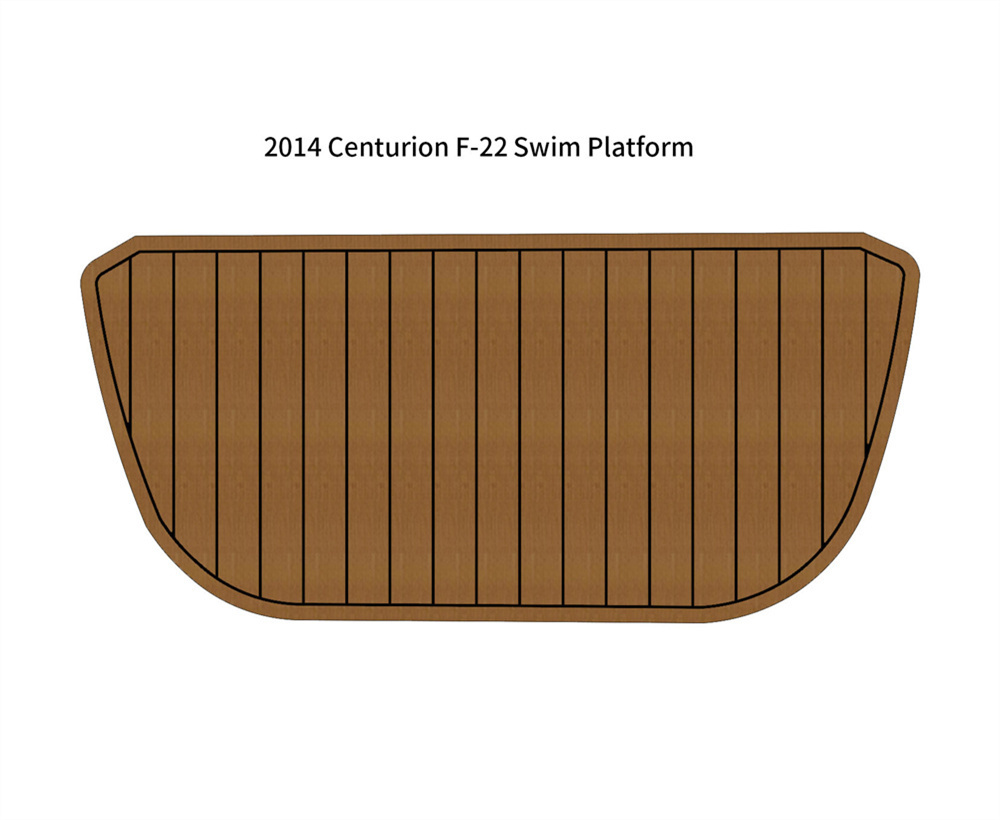 2014 Centurion F-22 Swim Platform Step Pad Boat EVA Foam Teak Deck Floor... - $281.00