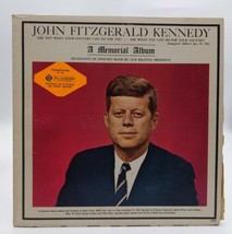 John Fitzgerald Kennedy JFK A Memorial Album 33 RPM Record Album - £19.42 GBP