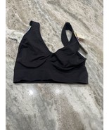 girls size medium spandex sports bra black comfort flex fit brand new wi... - $21.52 CAD