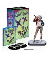 Suicide Squad Harley Quinn Figure 12&quot;  Extended Cut Blu-Ray DVD +  Exclu... - £252.80 GBP