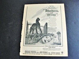 Helen of Troy-1956 film-Stars:Rossana Podestà, S.Baker -Page Movie Ad. - £6.56 GBP