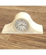 Renwal Dollhouse White Mantle Clock No. 14 Made in USA EUC Vintage 1950&#39;s - $187.97 MXN