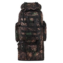 100L Large Hiking Camping Camouflage Softback Backpack Military Tactical Bag For - £57.98 GBP