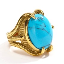 Jagged Halo Jewelry Women's Mother Of Dragons Ring Turquoise - $954.80 MXN