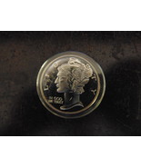 MERCURY HEAD LIBERTY 1OZ. .999 SILVER ROUND FREE SHIPPING - $760.27 MXN