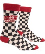 Blue Q Men’s Funny Novelty Crew Socks GRUMPY Old Man (shoe size 7-12) - $14.84