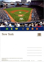 USA New York Yankees Baseball Field Metlife Budweiser Utz Petty Vintage Postcard - $9.40
