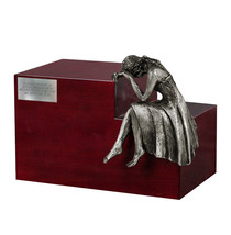 Funeral ashes casket Unique Memorial Cremation urn Artistic Sculpture urn GRIEF - £191.58 GBP+
