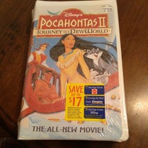 Disney&#39;s Pocahontas 2 II Journey to a New World VHS Good Condition - £10.04 GBP