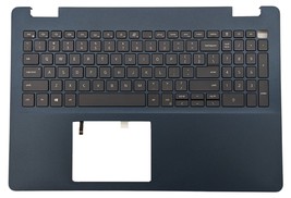 NEW OEM Dell Inspiron 3505 3501 Palmrest Backlit US Keyboard Blue - PN0F... - £30.63 GBP