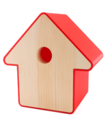 Modern Minimalist Birdhouse Handcrafted Wooden Bird Box with 3D Printed ... - $115.15 CAD