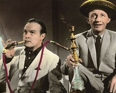 The Road to Hong Kong Bing Crosby Bob Hope smoke hookah 24X36 Poster - $29.00