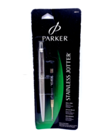 Parker Stainless Jotter Pen NEW NOS Vintage Sealed Pen &amp; Gel Refill 58414 - €31,63 EUR