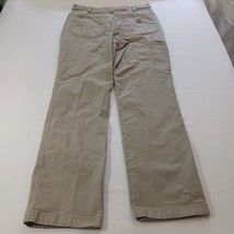 Carhartt 102291 Relaxed Fit Mens Tan/Khaki Cotton Blend Pants Size 34×34 (34×32) image 10