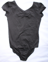 Danskin Now Girls Black Cap Sleeve Leotard Size (7-8) DG08D992B - £6.02 GBP