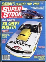 Super Stock &amp; Drag Illustrated 11/1987-VW-Chevy Beretta-Ongais-NHRA-AHRA-VG - £25.20 GBP