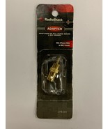 New RCA (Phono) Male To BNC Female Adapter Connector RadioShack 278-301 ... - $10.95 CAD