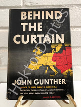 Behind the Curtain by John Gunther (1949, Hardcover) - £10.45 GBP