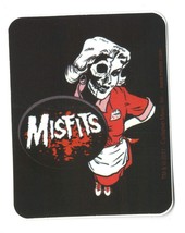 The Misfits Waitress Peel &amp; Stick Sticker 2 3/4&quot;x 3 1/2&quot; - $3.79