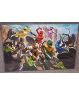 Power Rangers vs Aliens Glossy Art Print 11 x 17 In Hard Plastic Sleeve - £19.51 GBP