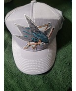 San Jose Sharks Reebok Ball Cap Fitted S/M  Stanley Cup Playoffs NHL 201... - €12,08 EUR