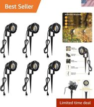 LED Lights, 10W 120V Outdoor Lighting with Ground Spike, 3000K Warm Whit... - $95.63