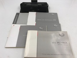 2012 Nissan Altima Owners Manual Handbook with Case OEM N04B12055 - £13.54 GBP