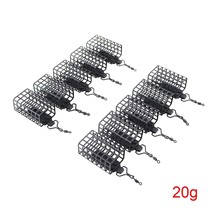 10x Fishing Tackle Feeder Cage Roun for Carp Coarse Match Barbel  Feeders 20g 30 - £80.67 GBP